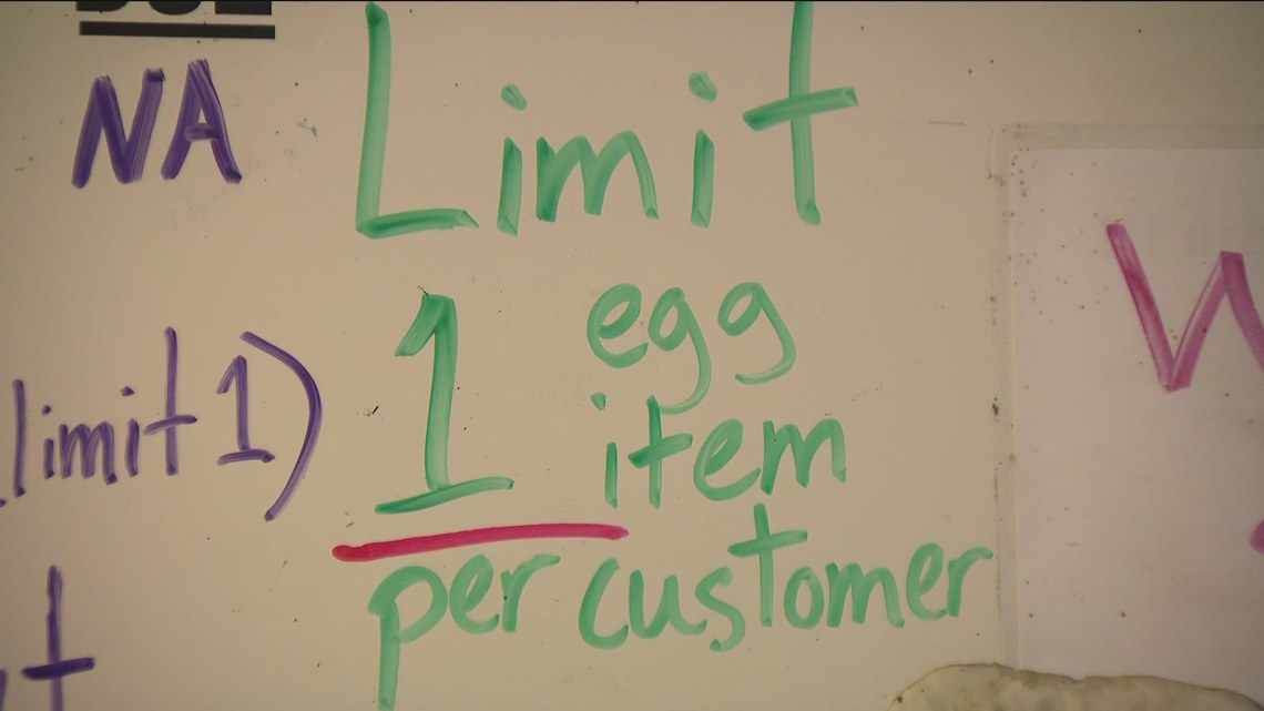 Egg shortage hits San Diego grocery stores