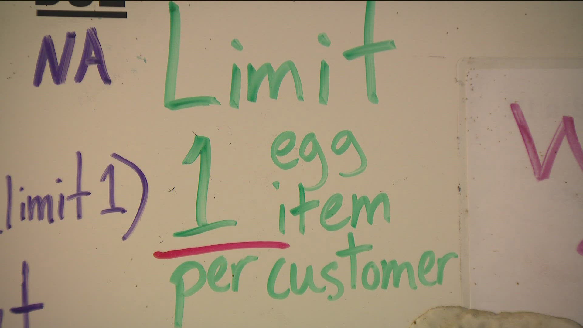 An avian influenza outbreak is causing an egg shortage across the country. Grocery store shelves are empty or scarce and some people are paying $10 for a dozen.