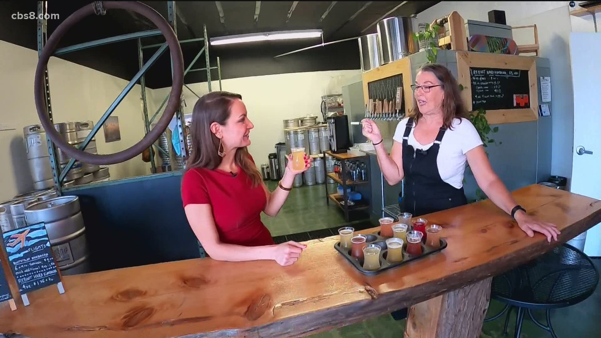 Jenny headed out to Middletown to check out what the woman-owned Bootstrap Kombucha has to offer!