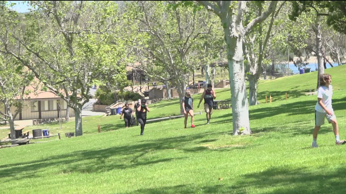 Lake Poway Reopens With Restrictions Cbs8 Com