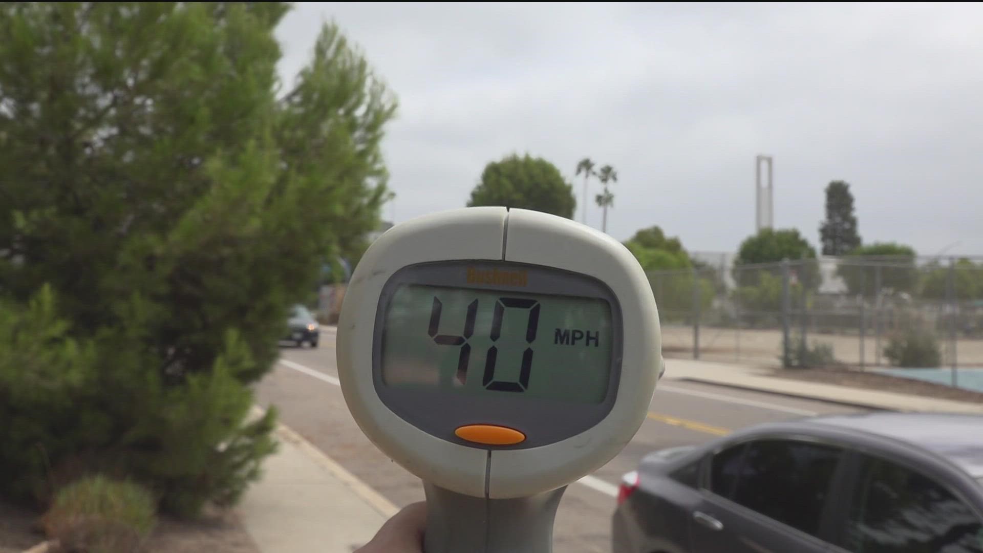 CBS 8 is Working For You to see what traffic calming measures will work to slow down cars going faster than the 25 mph speed limit on Turquoise Street.