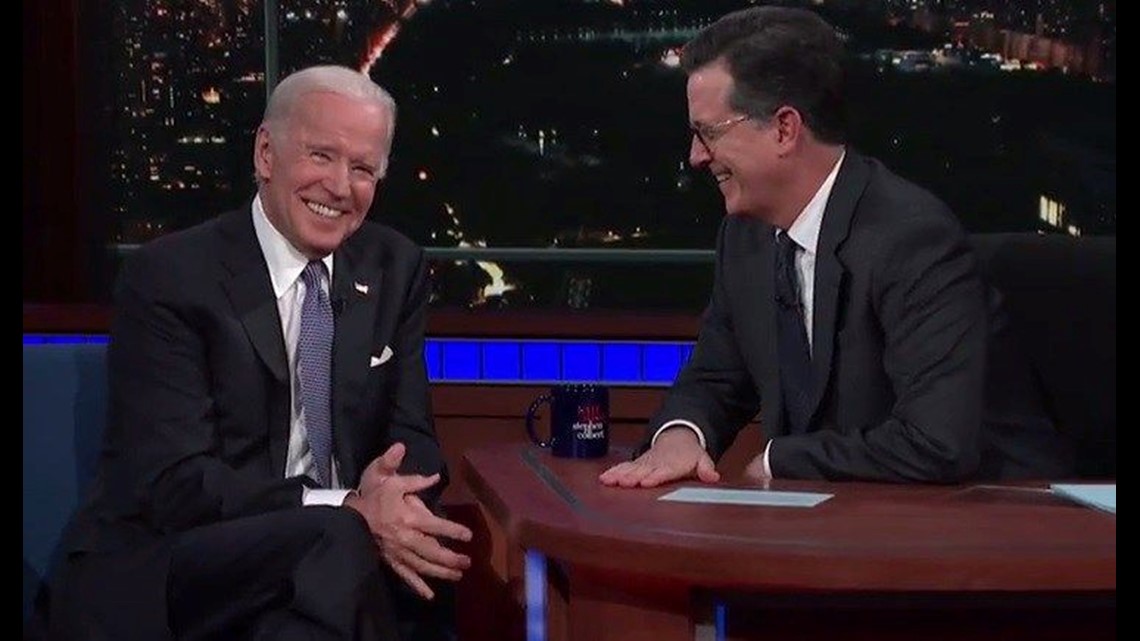 Full Extended Interview Joe Biden Talks To Stephen Colbert 