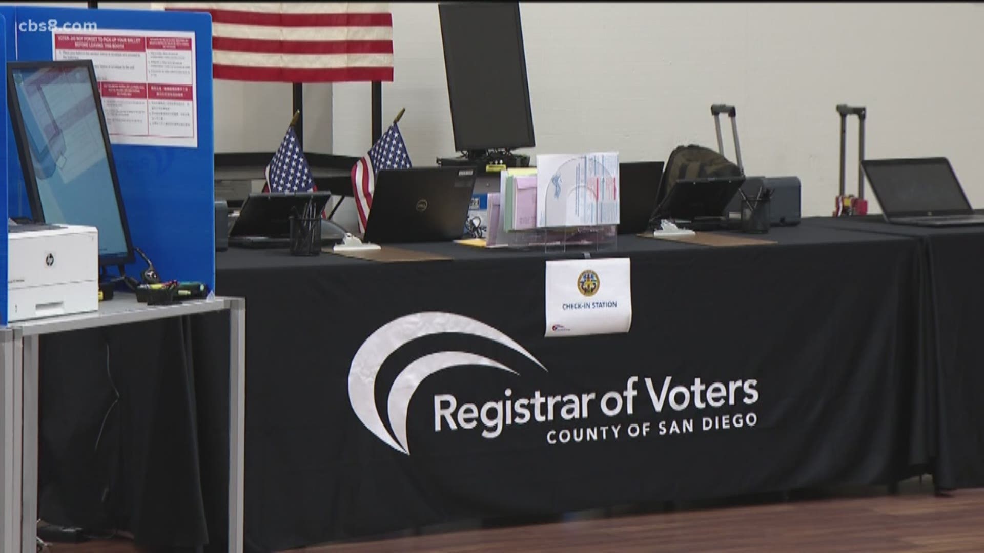 4 satellite locations will open Saturday, and along with the Registrar of Voter’s office will allow voters to register and cast their ballot through Election Day.