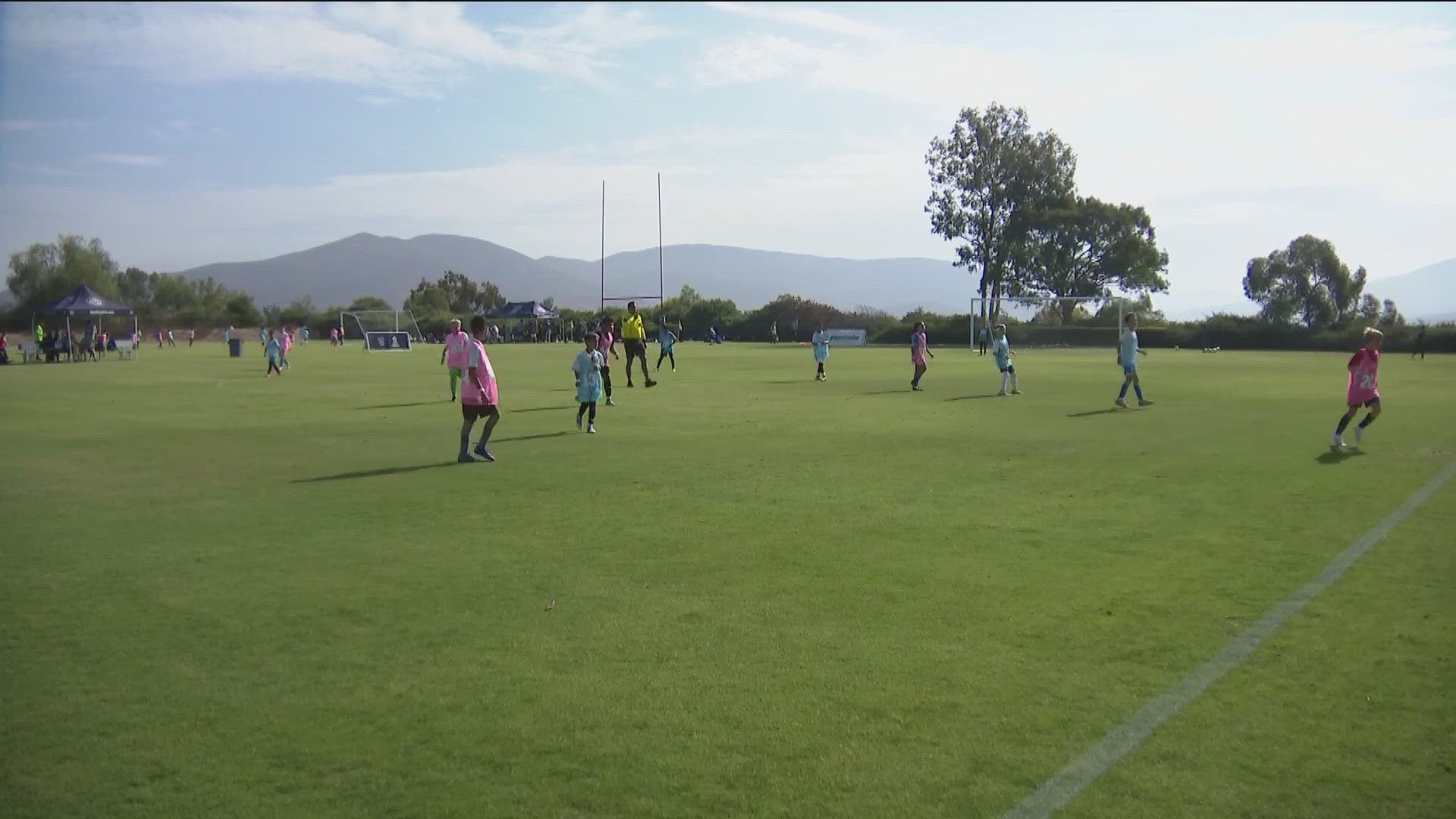 San Diego FC held its first free open tryouts for boys born between 2010-2014 at the Chula Vista Elite Athlete Training Center.