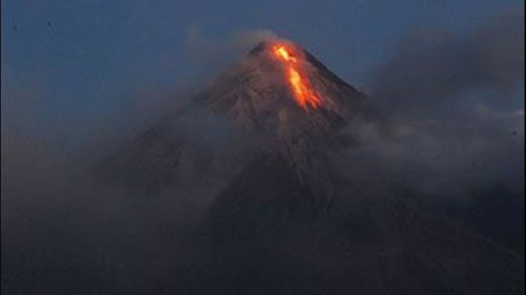 20,000 Evacuated As Philippine Volcano Oozes Lava 