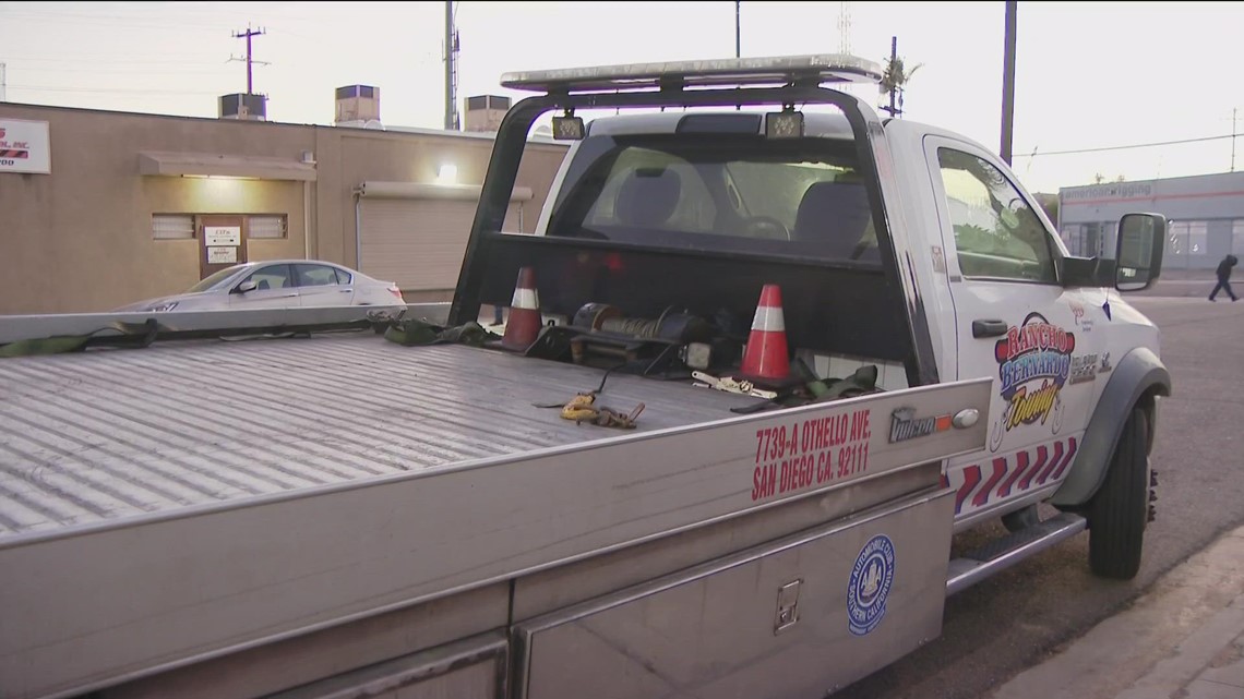 San Diego's towing program impacts poorer residents more - Vimarsana News