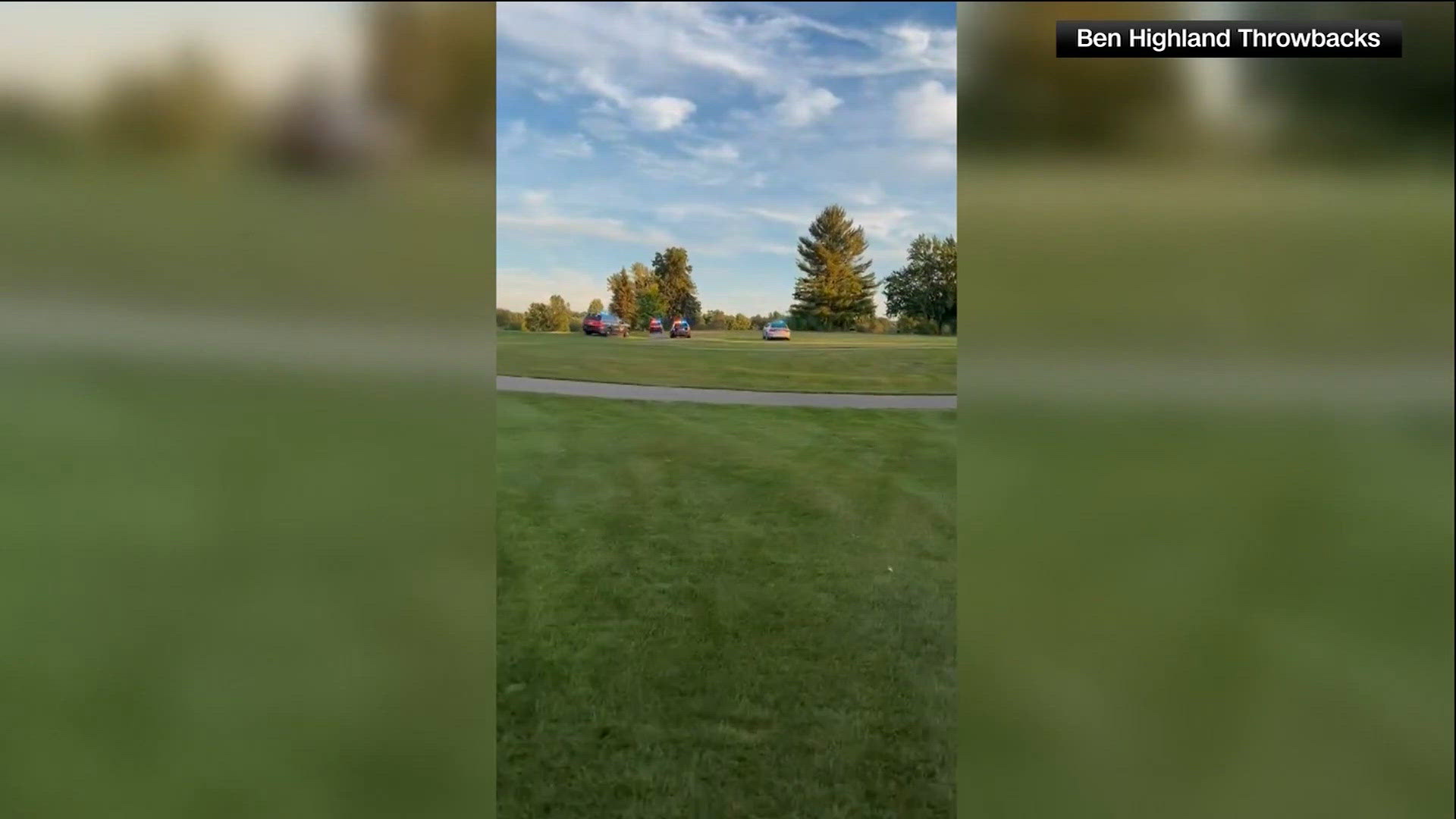 Suspect arrested after police pursuit through Ohio golf course | cbs8.com