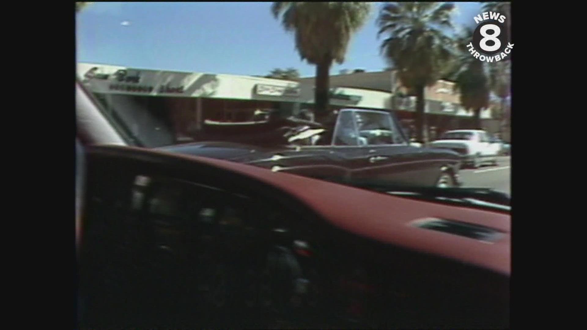 Pierre Cardin opens Maxim's de Paris Hotel in Palm Springs in 1986.