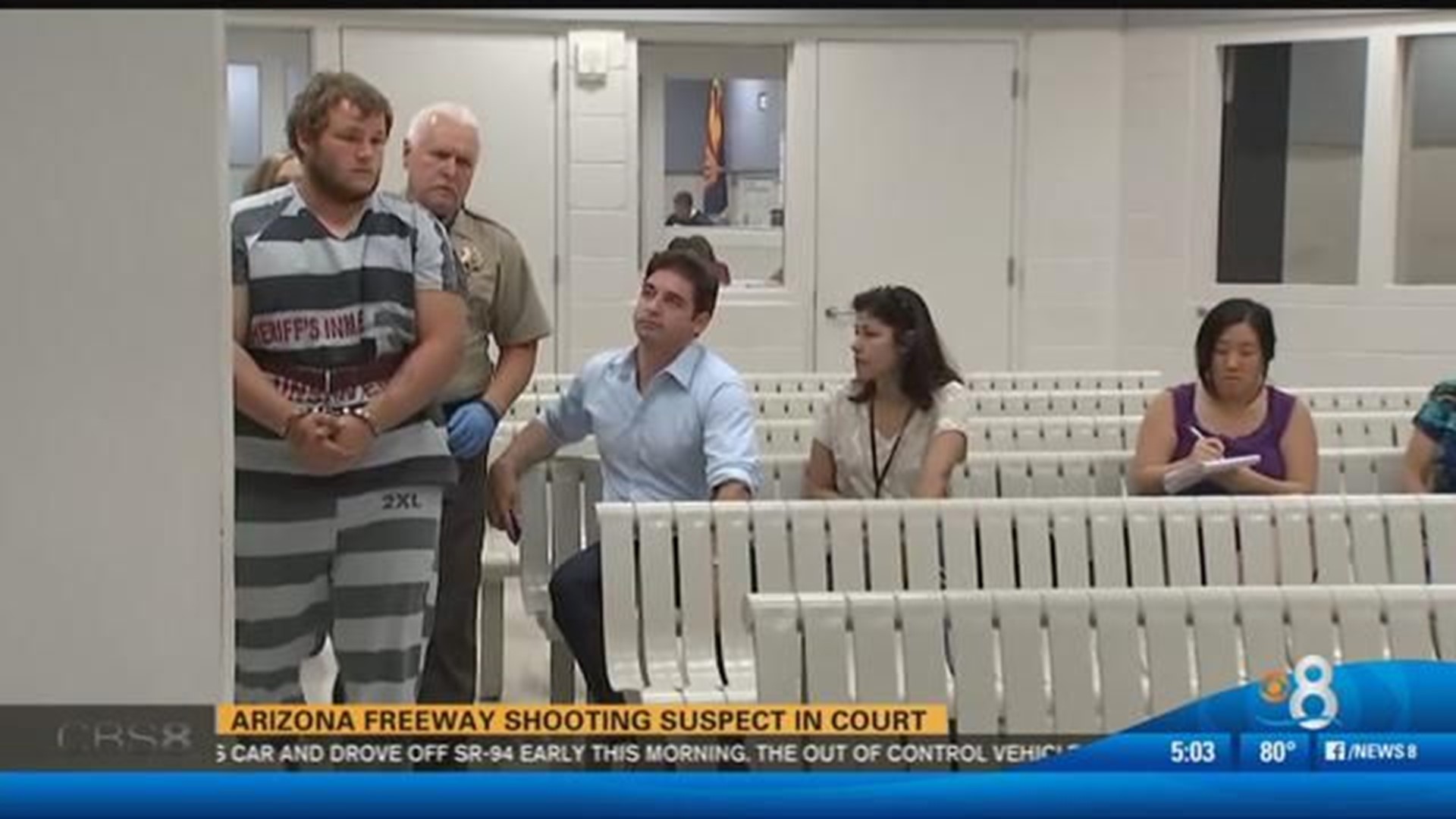 Police arrest suspect in string of Phoenix freeway shootings