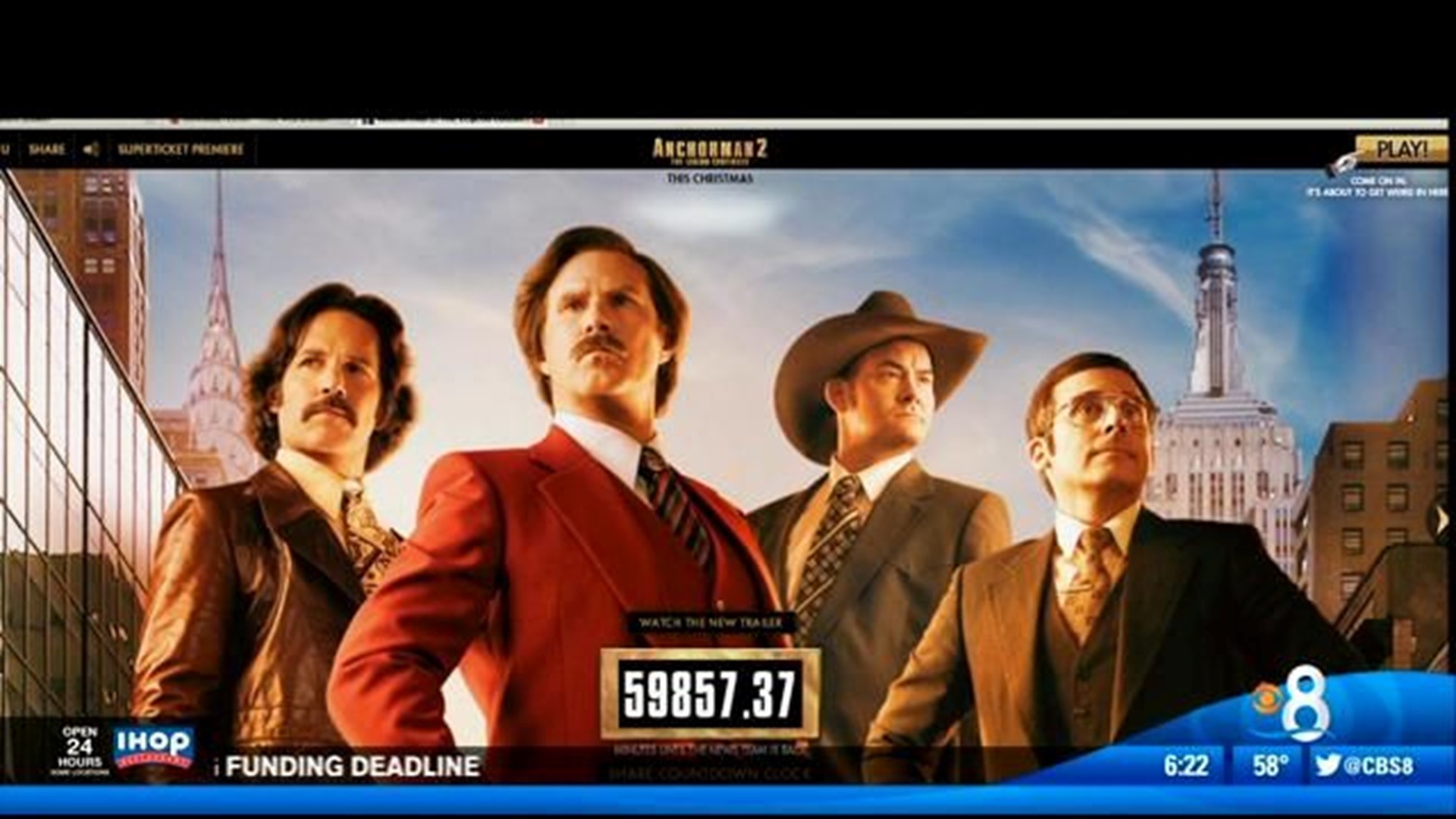 Anchorman' Inspired by Lifetime Documentary