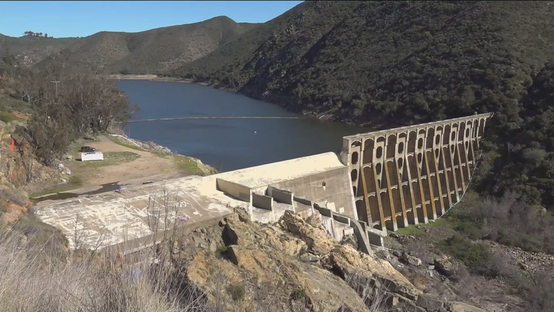 Six of San Diego's 11 dams are in below-standard condition. Nine of the 11 dams "pose an extremely high hazard for downstream impacts" if they fail.