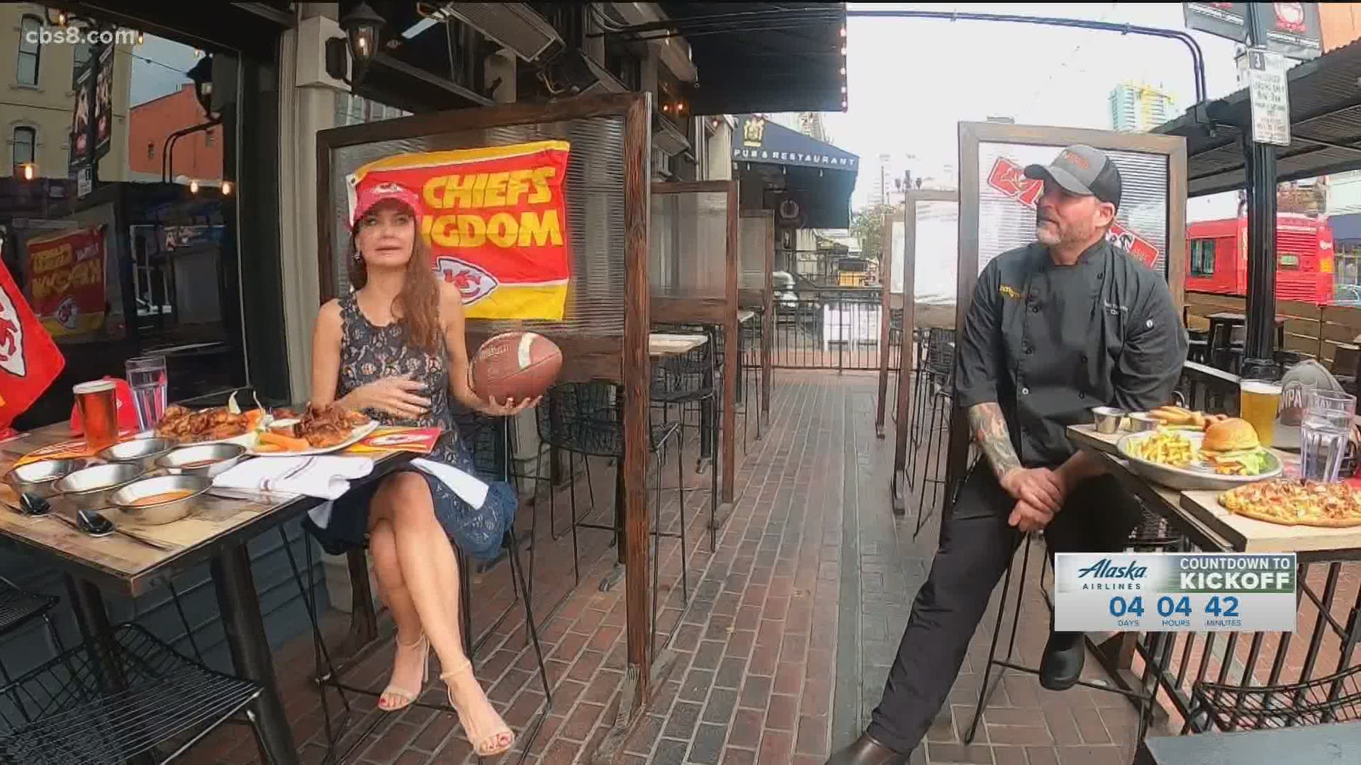 Jenny hit up one of downtown's favorite spots to see what they have up their sleeves for the big game.