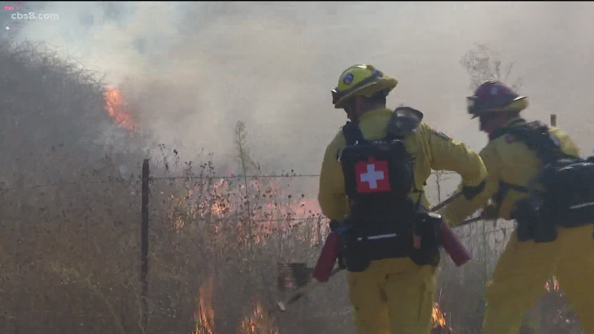 California's governor provided an update on the state's wildfire season preparation while battling coronavirus.
