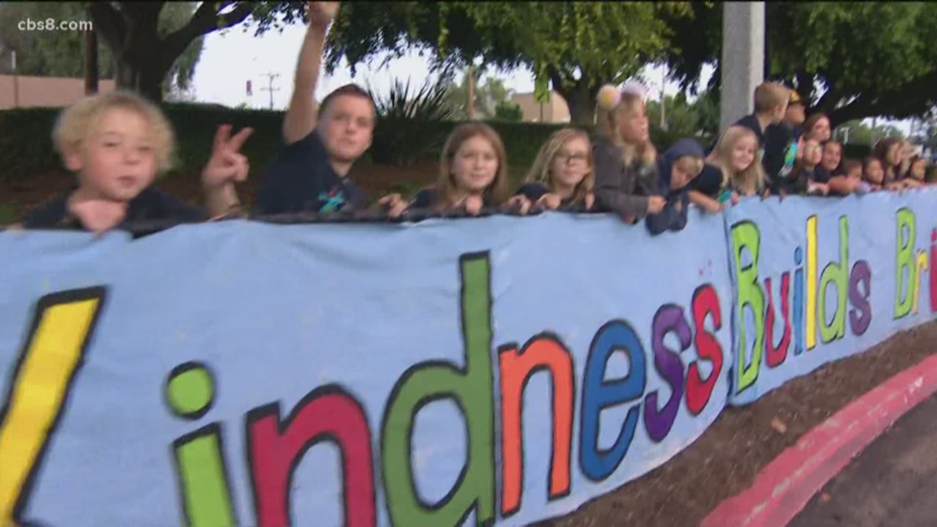 The Great Kindness Challenge at San Diego County schools is teaching students the impact of good deeds.