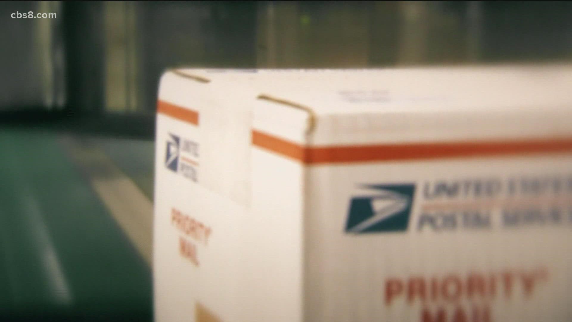 This is the busiest week for the USPS, with 200 million packages expected to be delivered and about 2.3 billion pieces of mail.