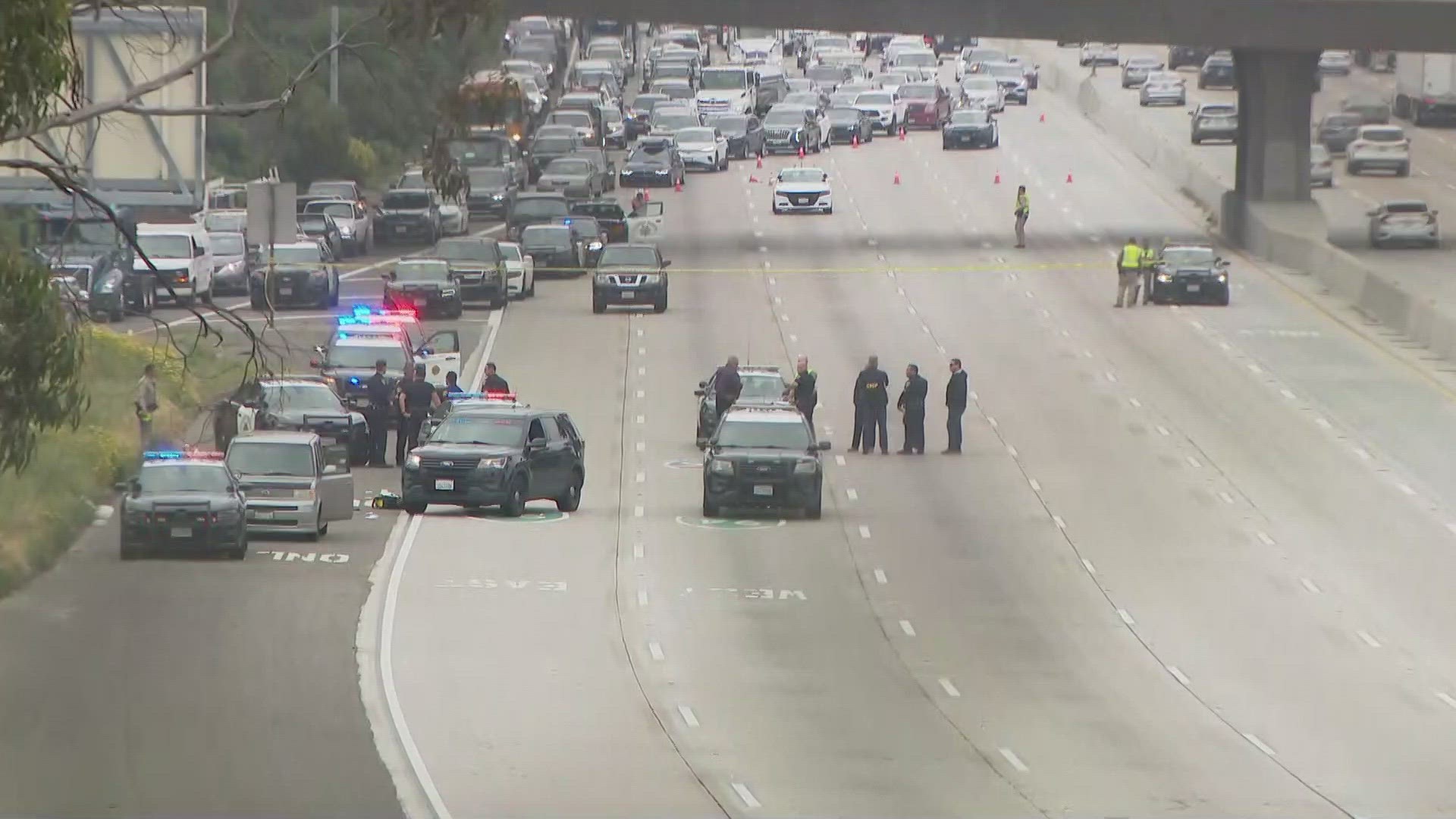 All lanes of 805 north near Imperial Ave closed after shooting ...