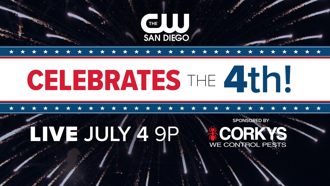 Where can I watch live fireworks in San Diego County?