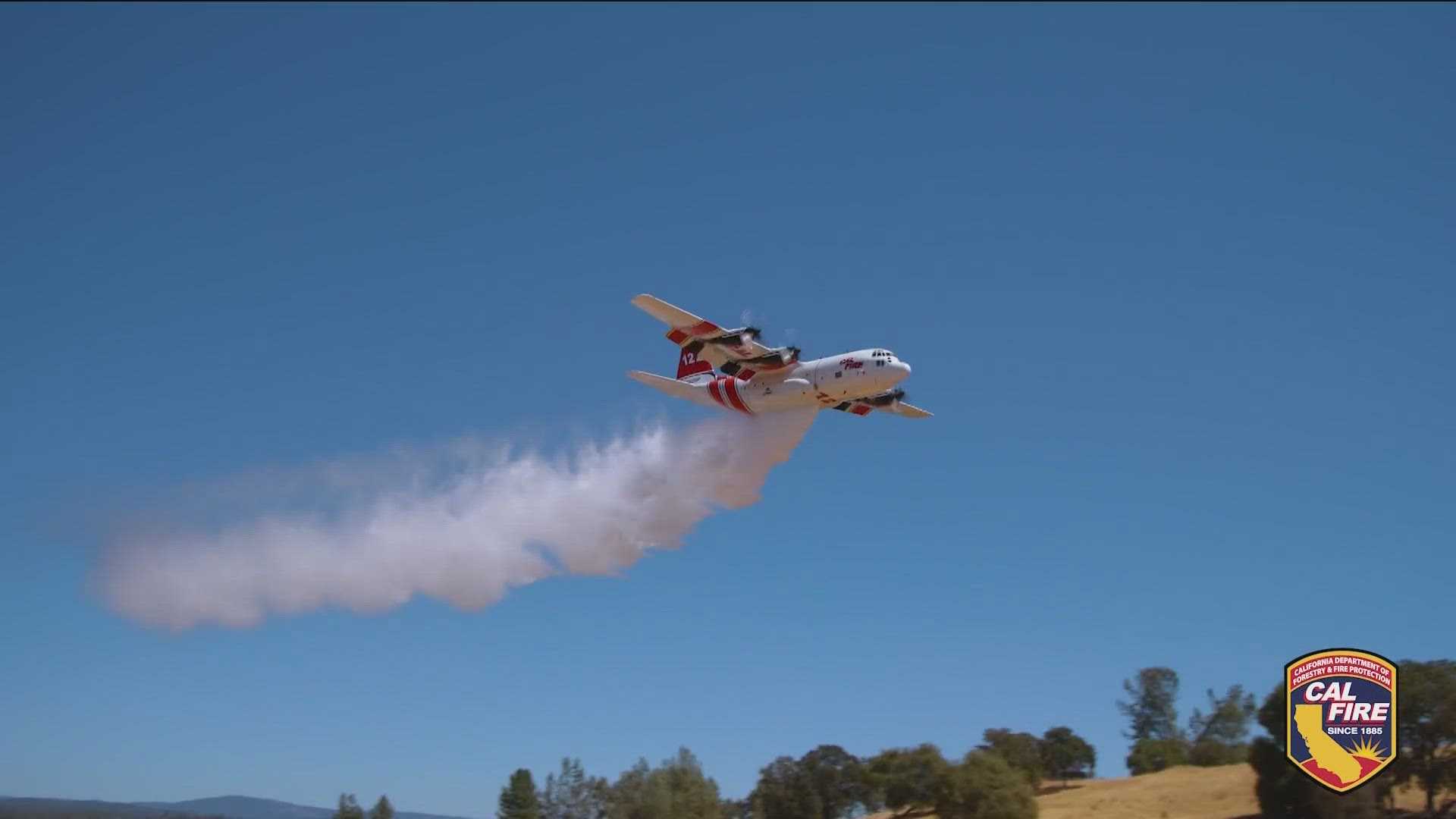 "Just by the speed and the amount of retardant these planes can carry, it's going to help tremendously,” said Cal Fire battalion chief Brent Pascua.