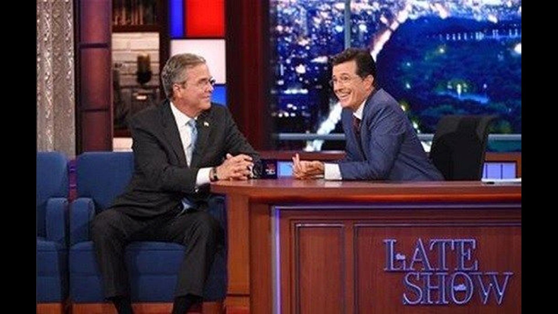 Stephen Colbert Debuts On The Late Show 