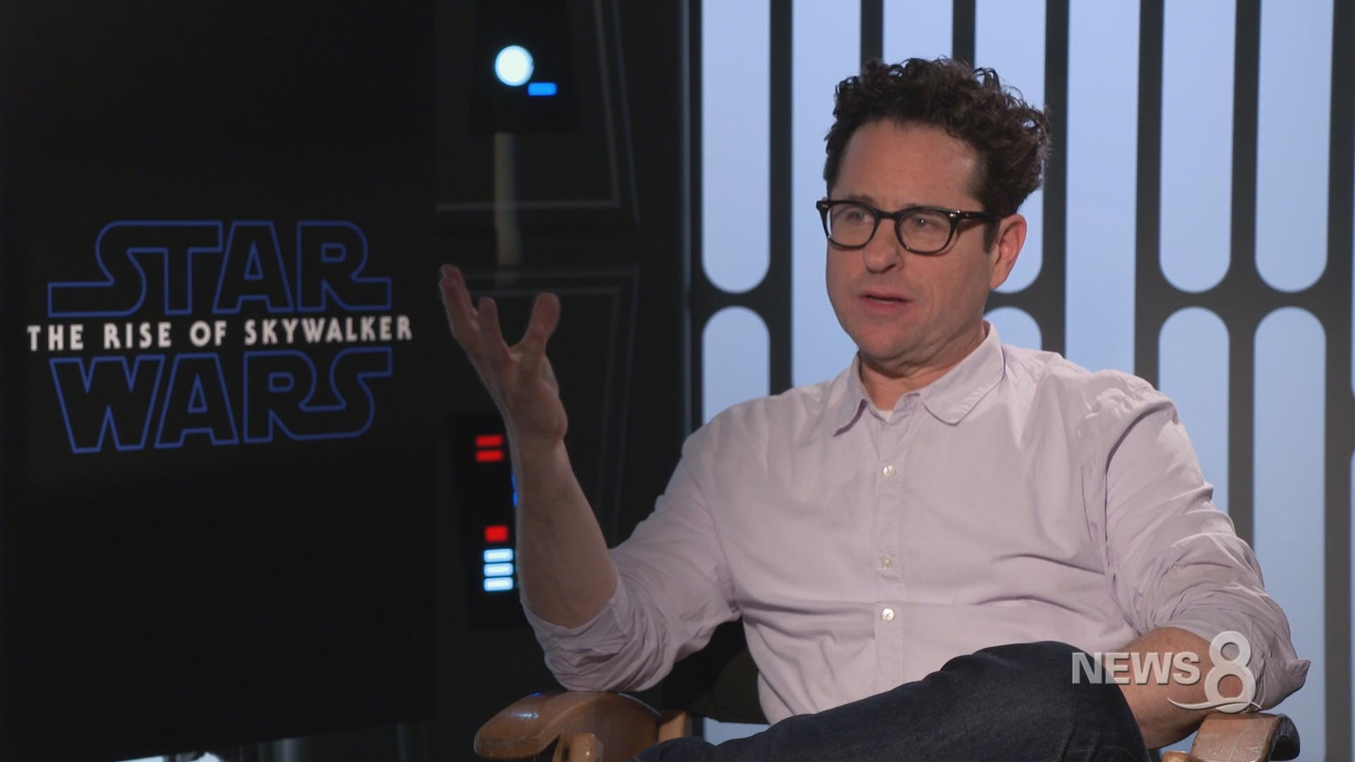 Gillespie sits down with JJ Abrams, Anthony Daniels, John Boyega and Keri Russell.