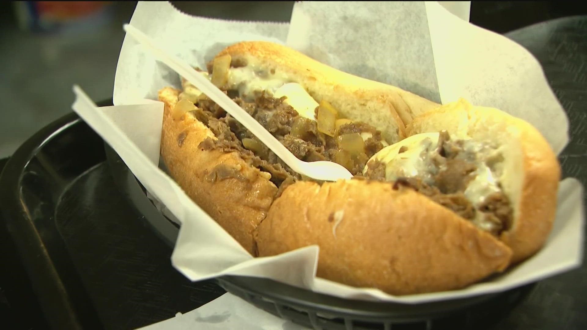 CBS 8 went out to Philadelphia Sandwich Company, where the cheesesteaks are authentic and Phillies fans feel at home. But now it may be sacrilegious to eat one.