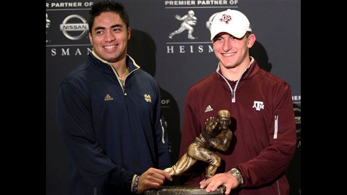 Manziel is first freshman Heisman Trophy winner