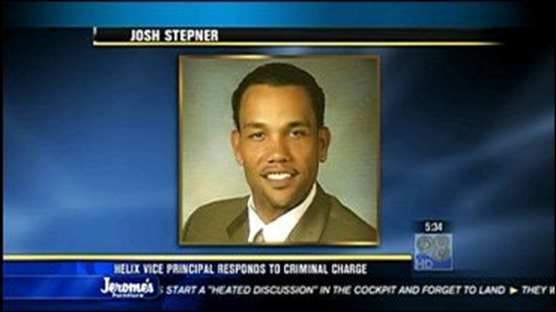 Joshua Stepner Helix asst. principal says he was only trying to help student | cbs8.com