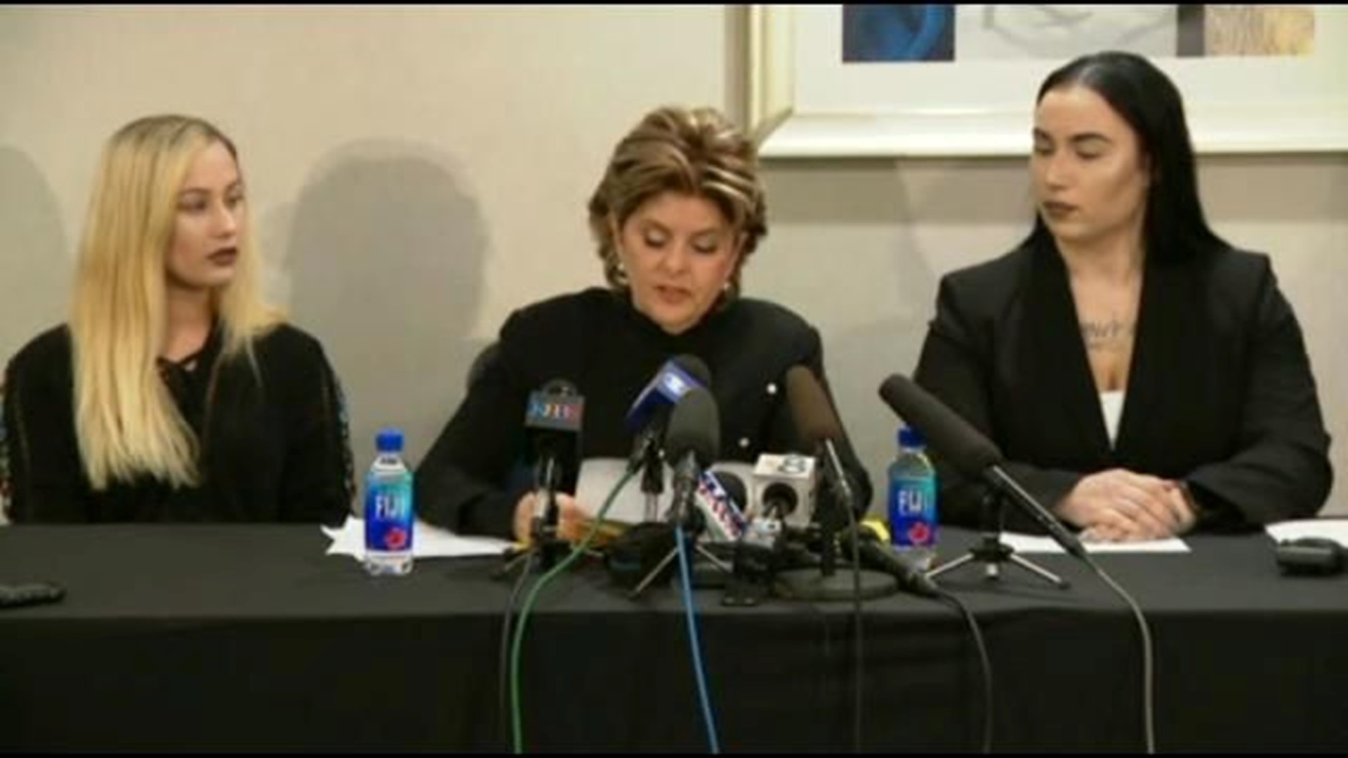 Gloria Allred holds news conference on Marine nude photo scandal