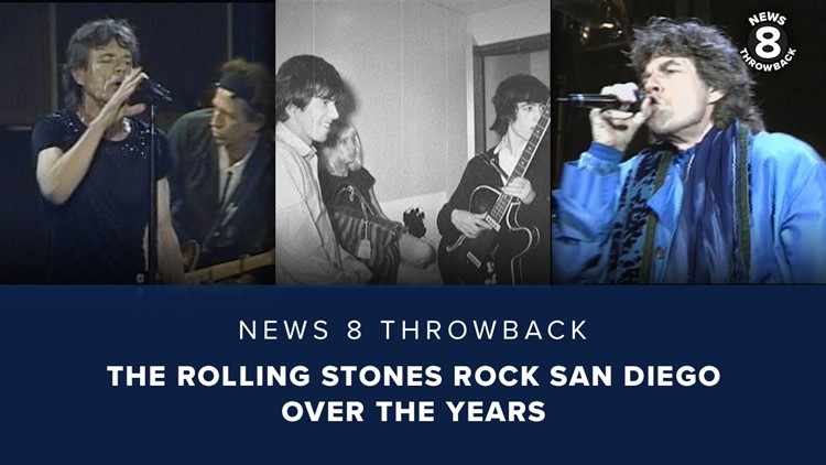 News 8 Throwback: The Rolling Stones rock San Diego over the years