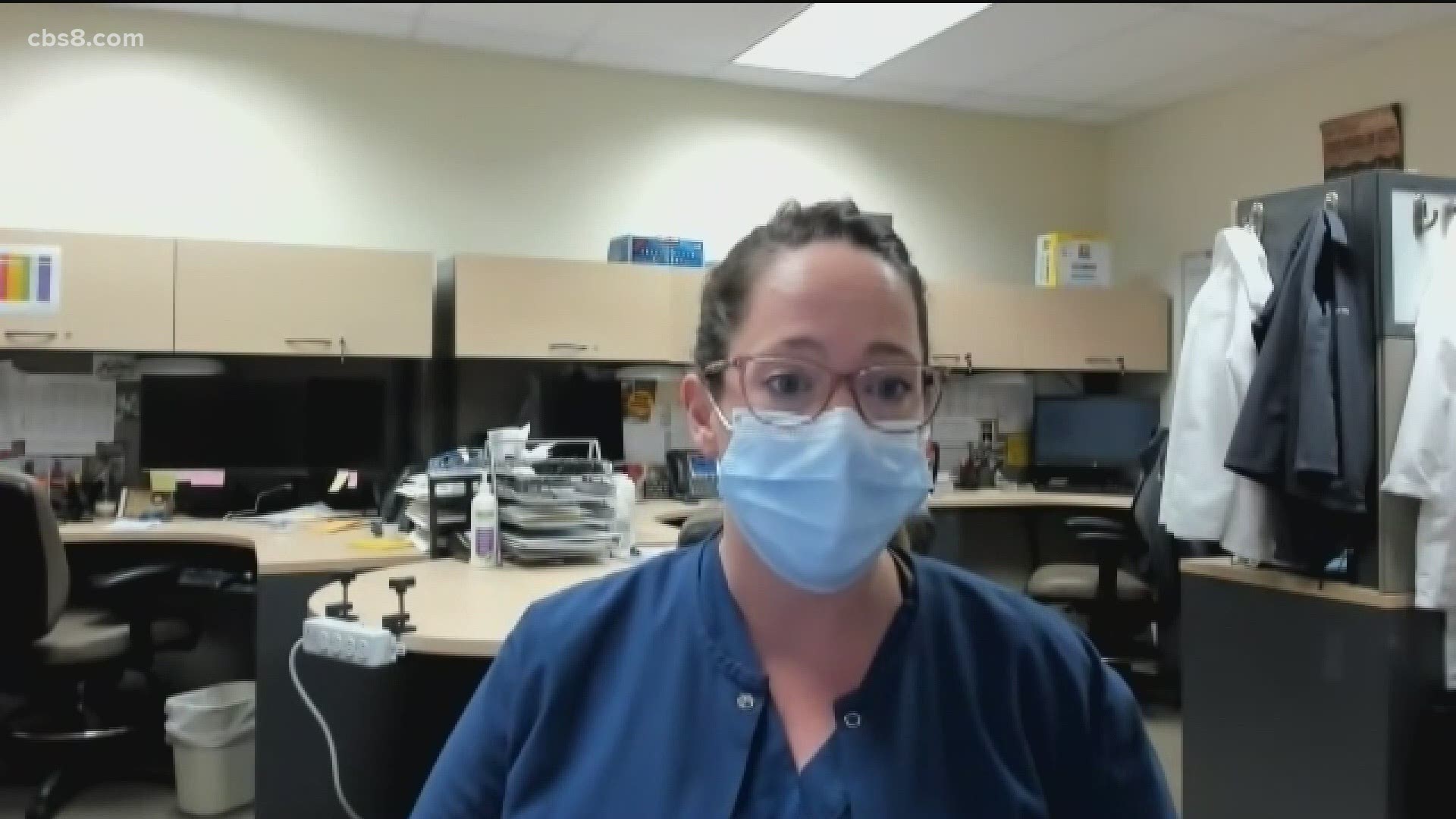 Nurses working long shifts with sick patients have a message for the community not taking the virus seriously.