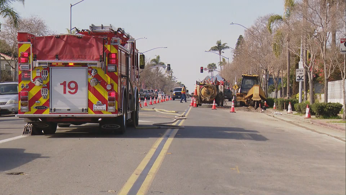 San Diego Fire responding to gas leak in near Stockton