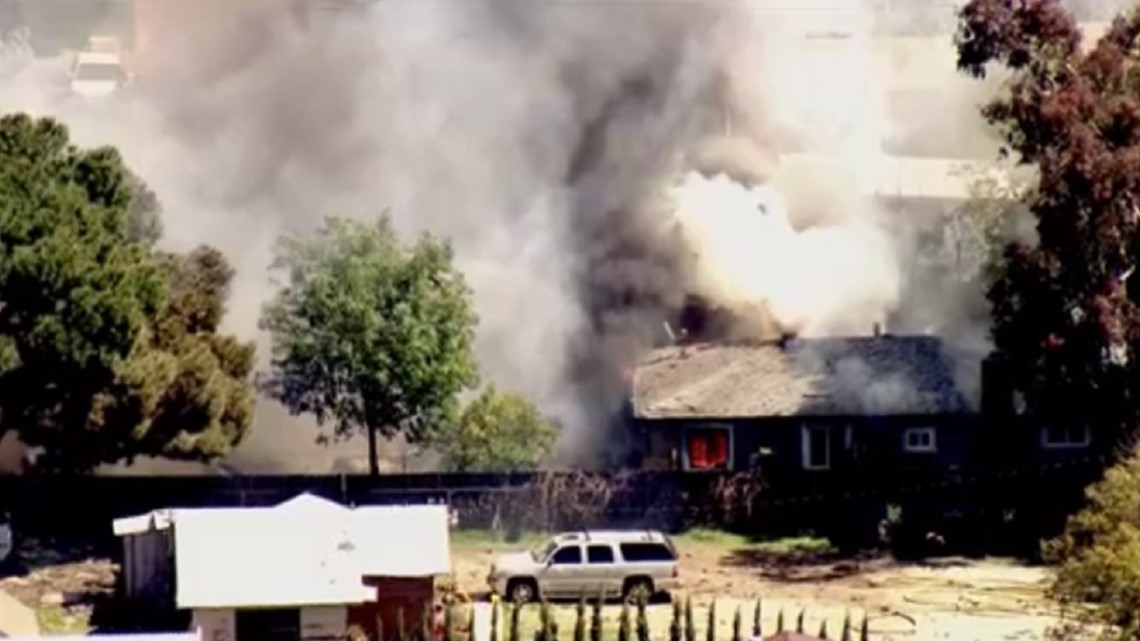 2 killed in massive fireworks explosion in Ontario, CA