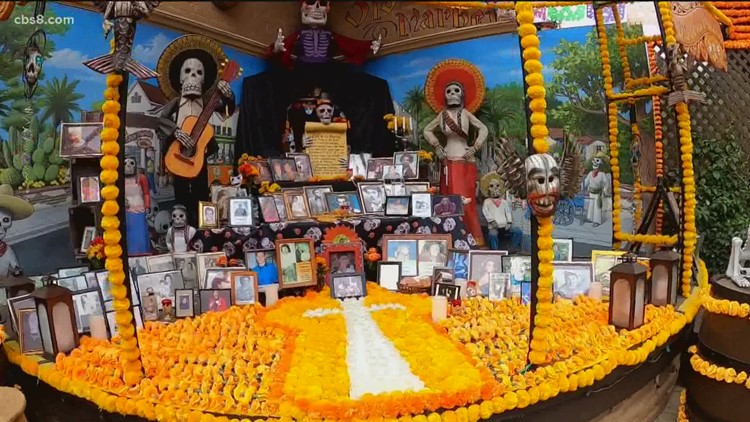 Celebrating 'Dia de los Muertos' in Old Town San Diego
