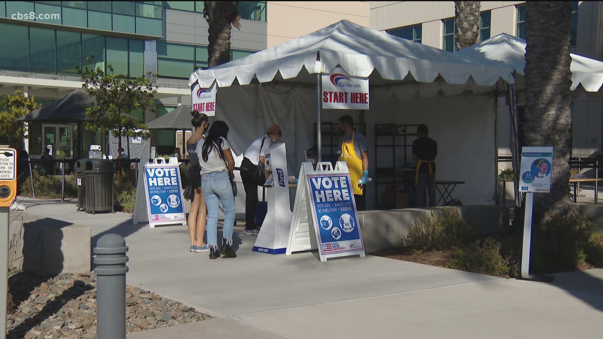 Voters county-wide this year are being given plenty of time and space to cast their votes.