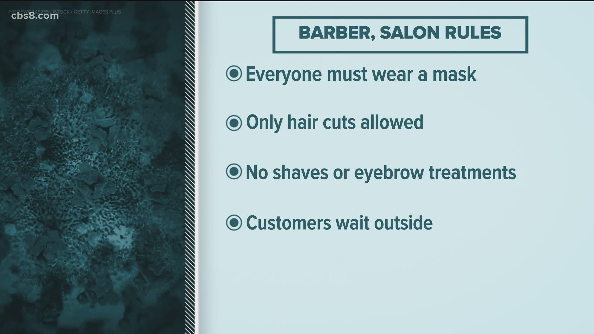 San Diego hair salons and barbershops to open with new coronavirus guidelines, no overnight county COVID-19 deaths, and other top stories from the day.