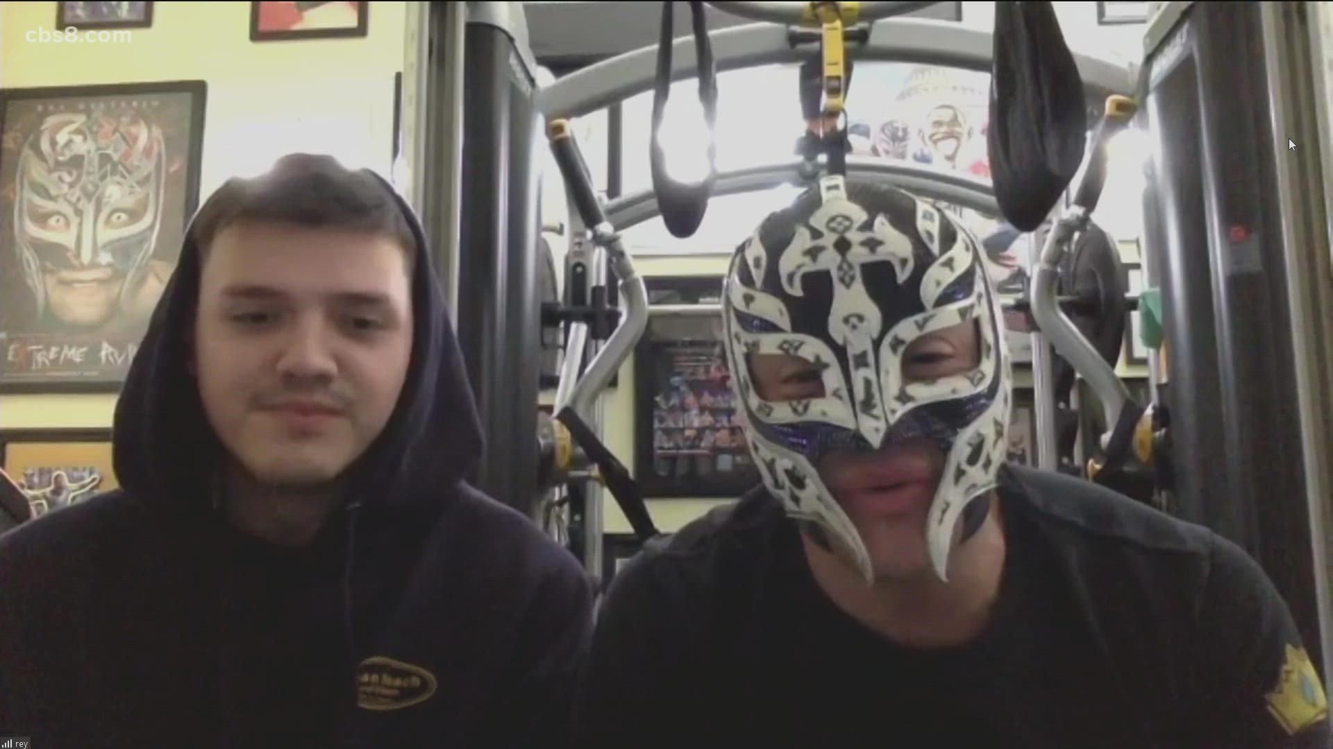 Rey and Dominik Mysterio talked about the highly anticipated WWE event, his signature move and what it will be like to perform in front of fans again.
