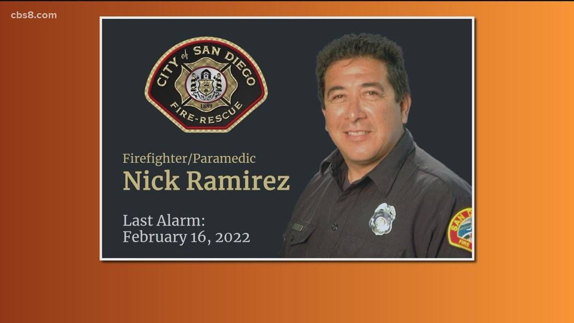 First Responders Bid Farewell To Beloved San Diego Firefighter Cbs8