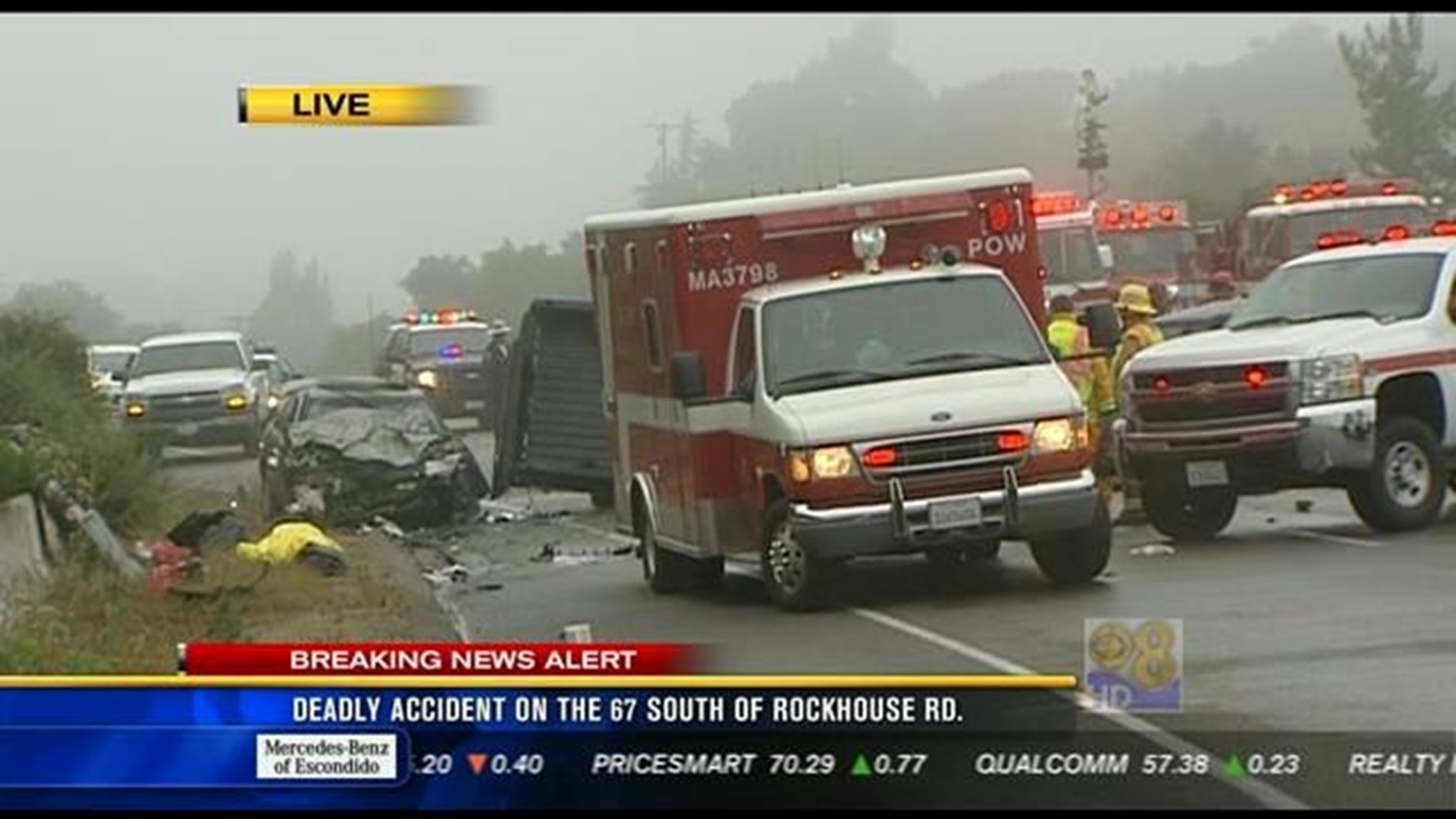 Victims Of Deadly SR 67 Crash Identified | Cbs8.com