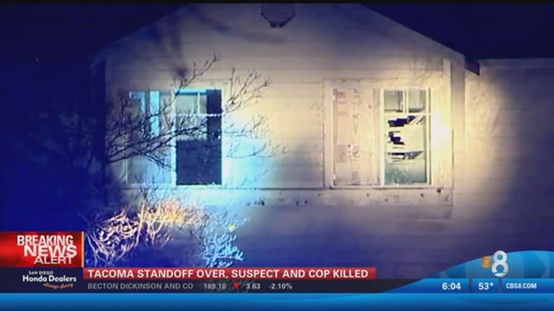 Police: Suspect in Tacoma officer's death shot and killed | cbs8.com