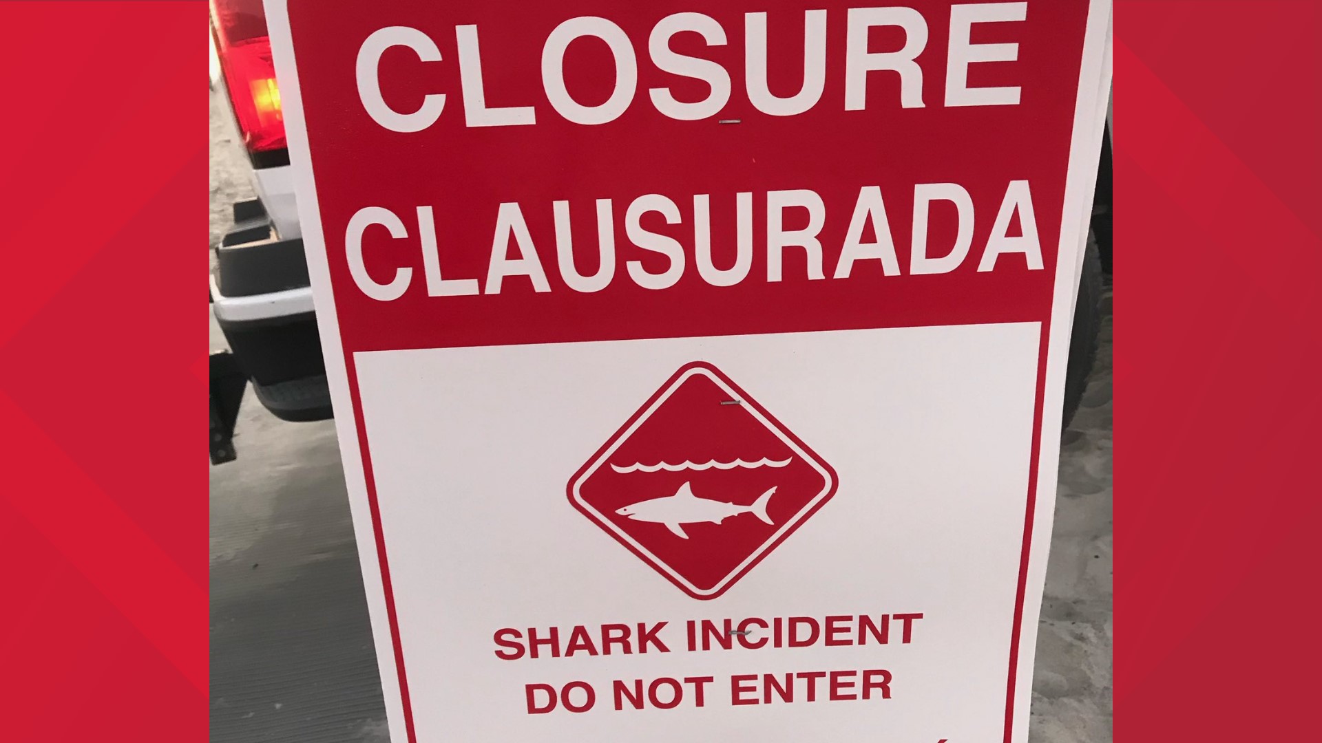 A popular Del Mar beach has been closed after a shark attack was reported around 10 a.m. on Friday.