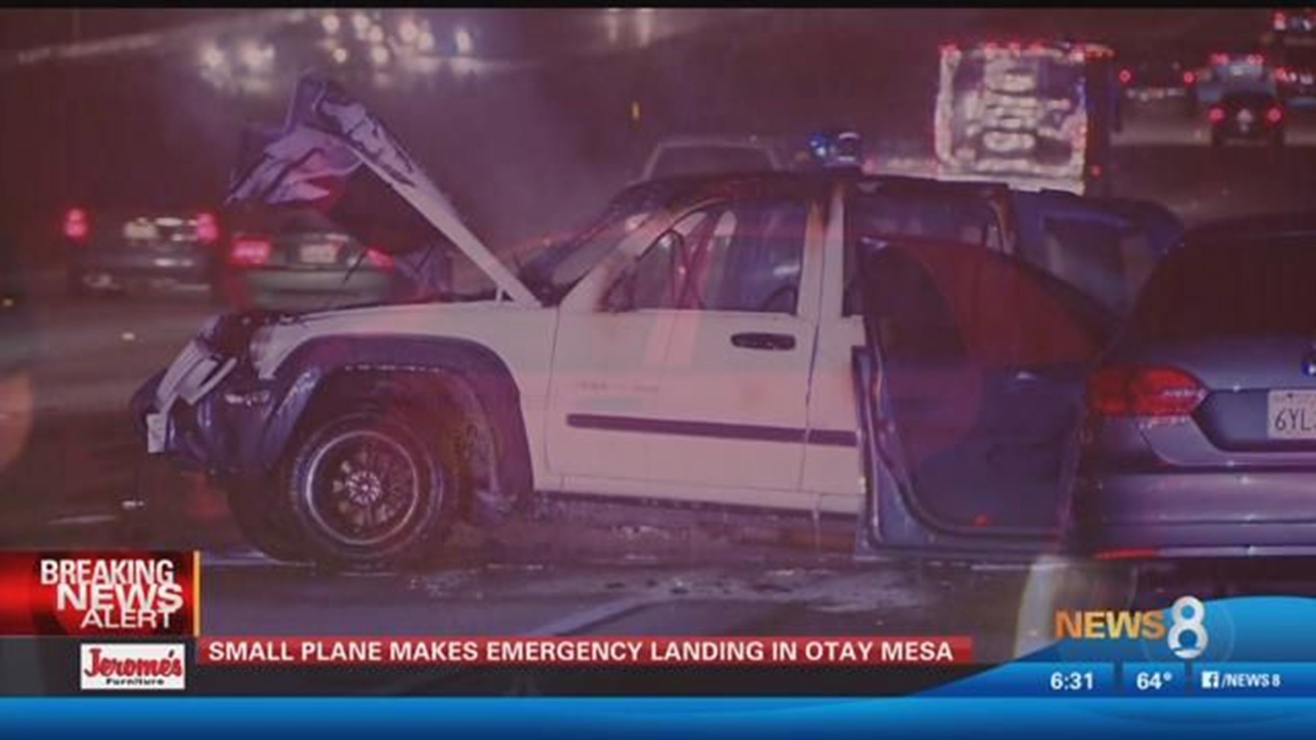 Two cars collide, burst into flames on SR54