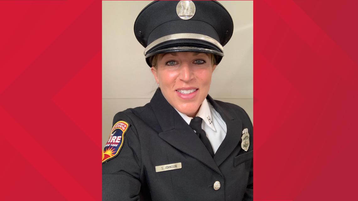 Female firefighter promoted to Cal Fire captain | cbs8.com