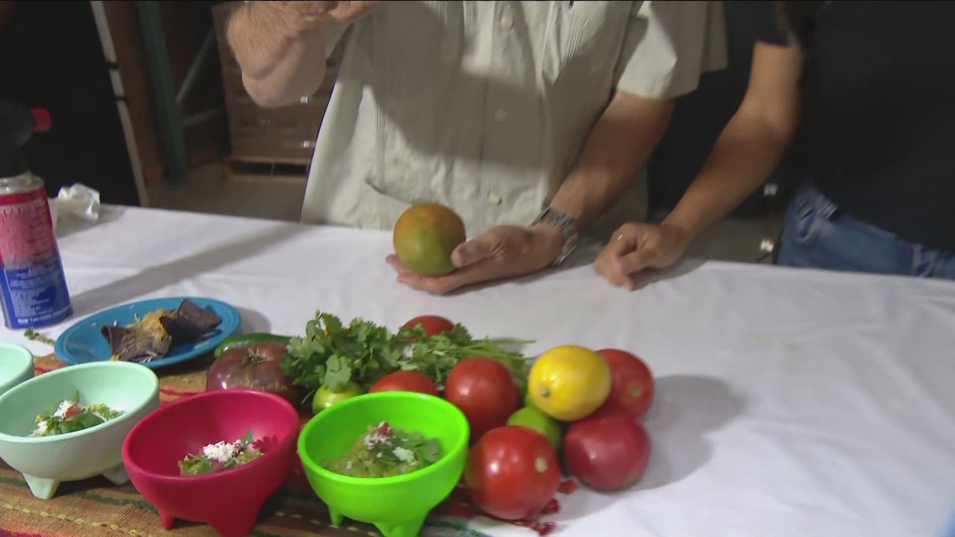 Avocados from Peru is donating 100,000 avocados to the San Diego Food Bank. To celebrate, the Food Bank is hosting a Guacamole Challenge competition. 