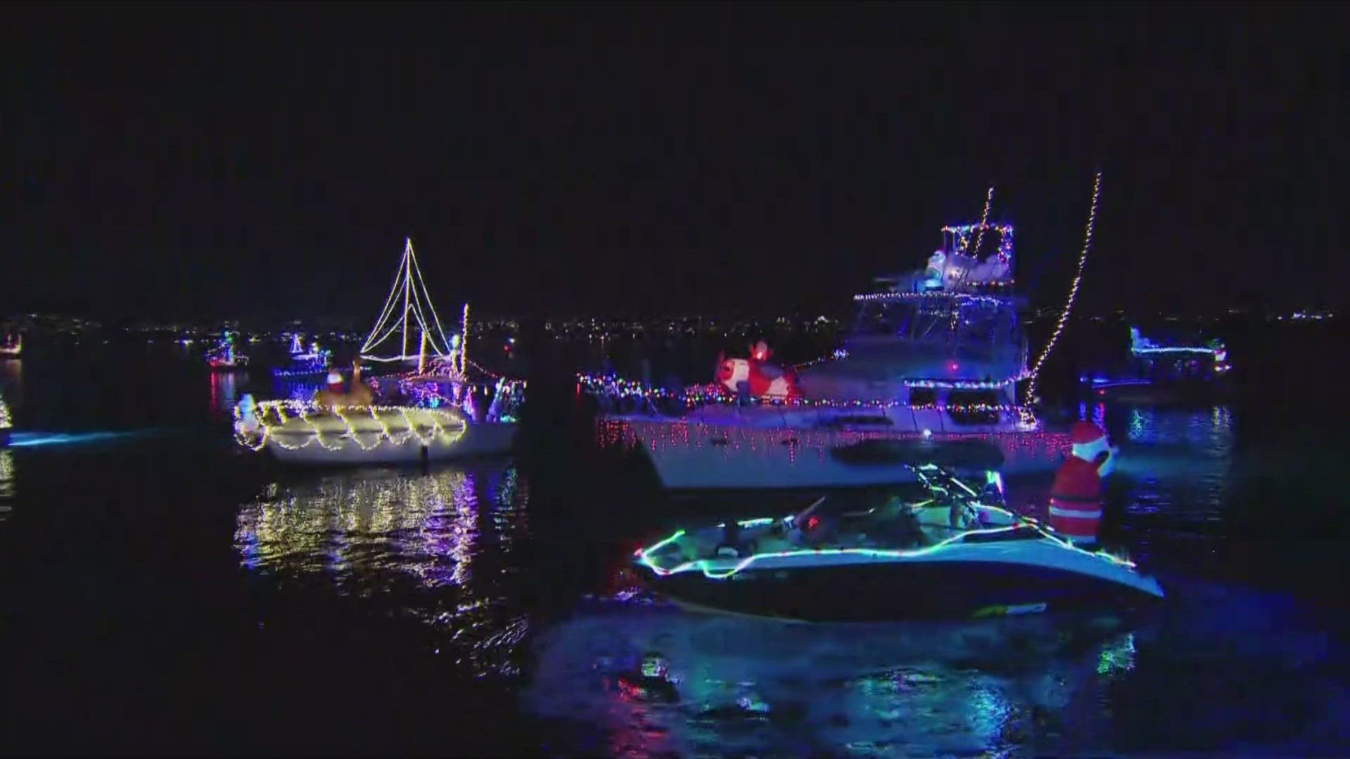 Previewing the Mission Bay Holiday Boat Parade of Lights CBS 8