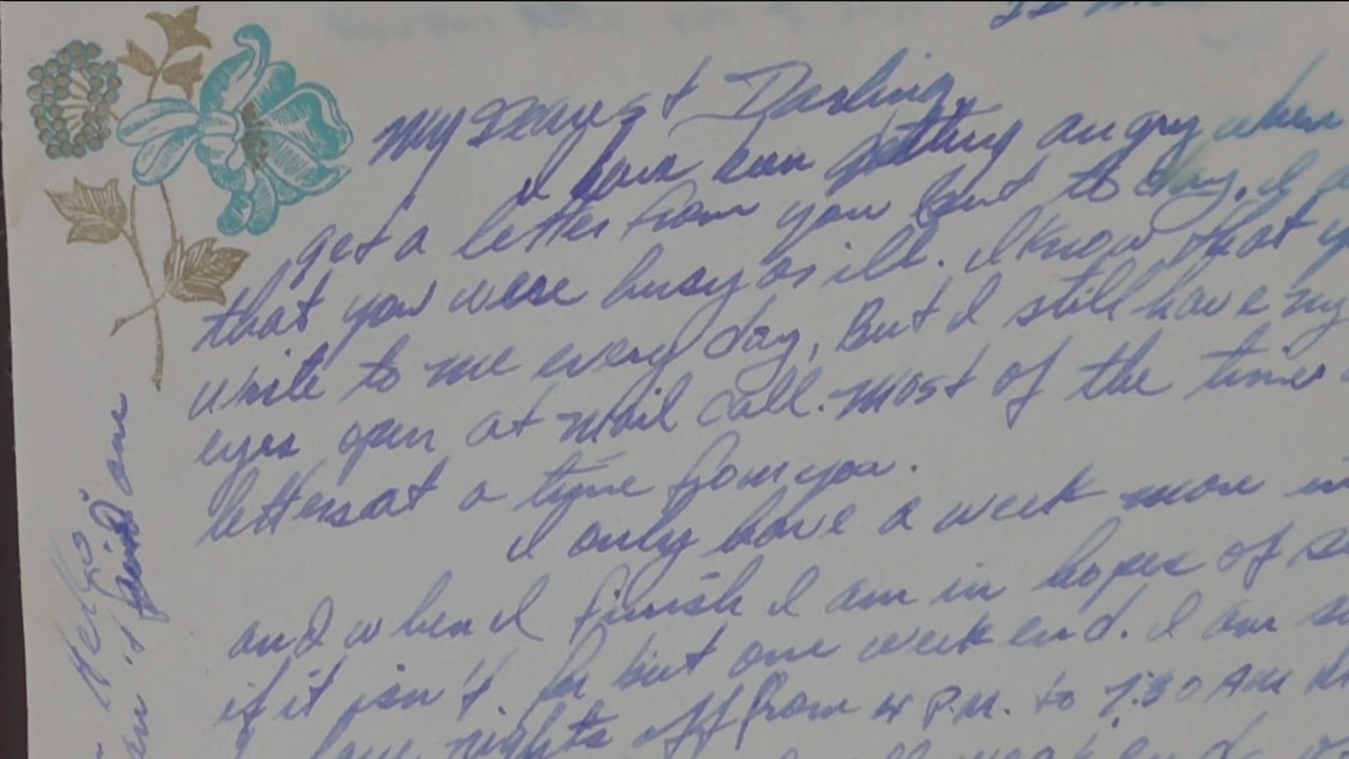 In the boxes of keepsakes, are love letters that Idella White painstakingly saved since 1948.