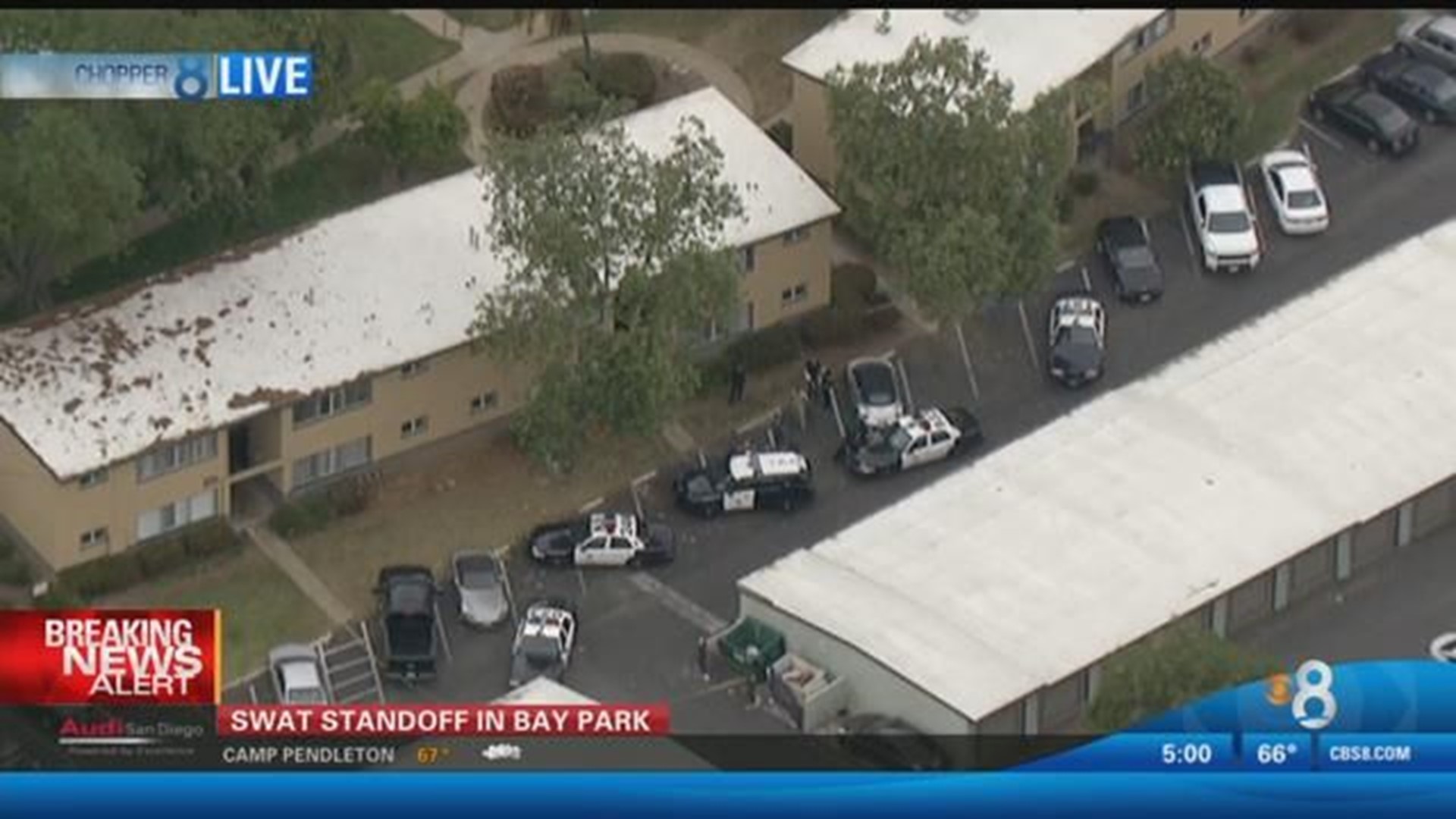 Woman in SWAT standoff in police custody | cbs8.com