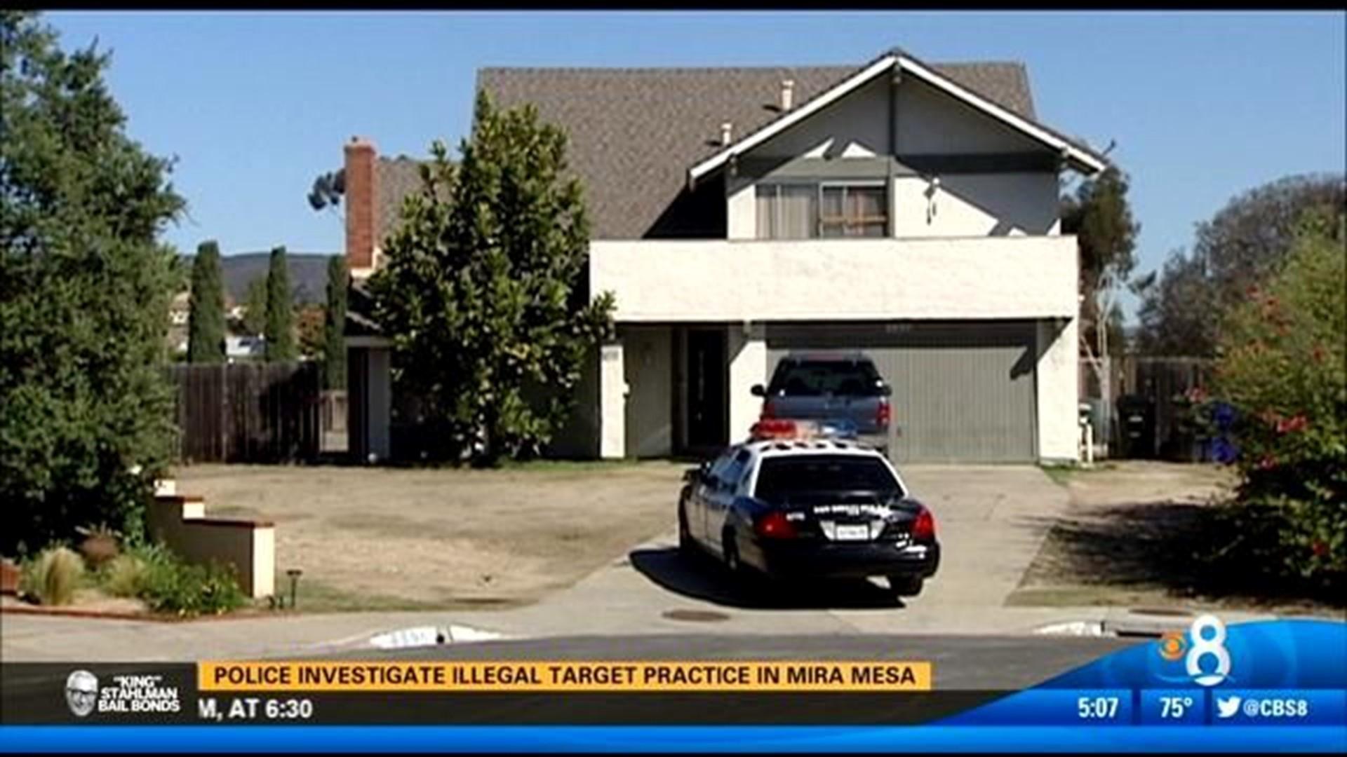 Police investigate illegal target practice in Mira Mesa | cbs8.com