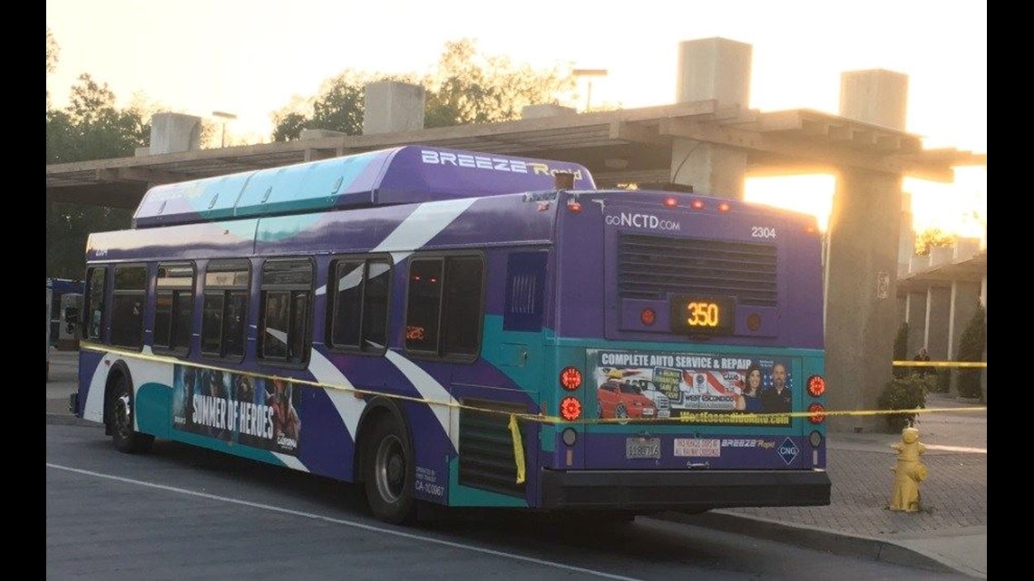Bus driver injured in shooting at Escondido Transit Center