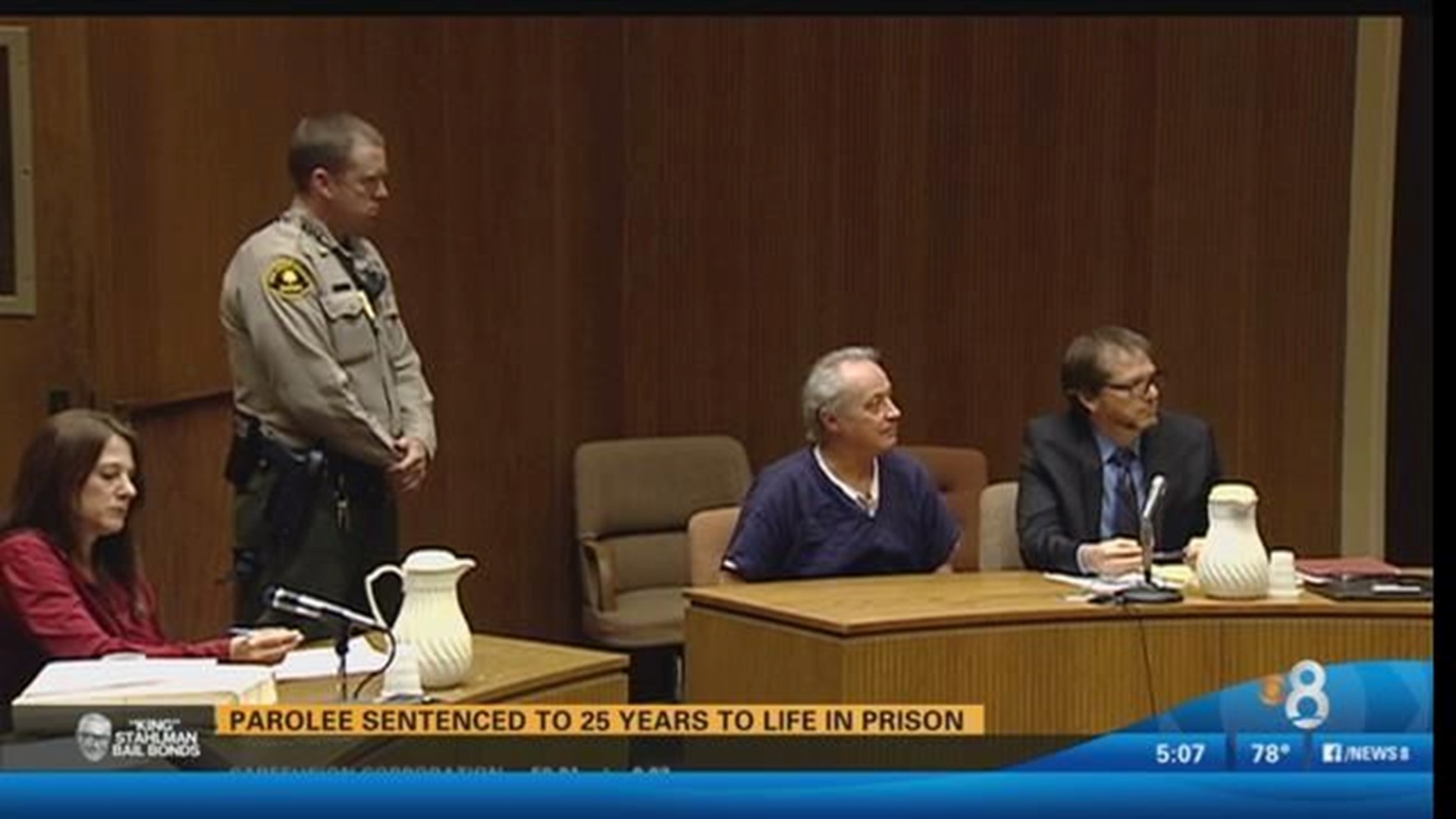 Sex Offender Sentenced To 25 Years To Life In Prison In