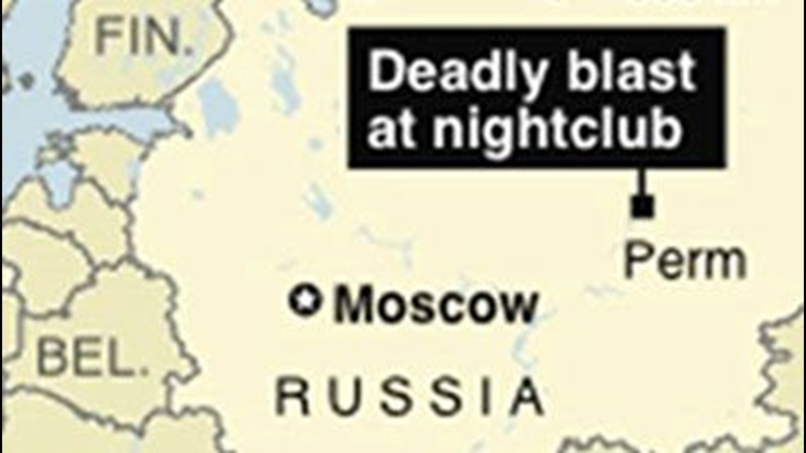 Reports Russia club blast kills more than 100 cbs8